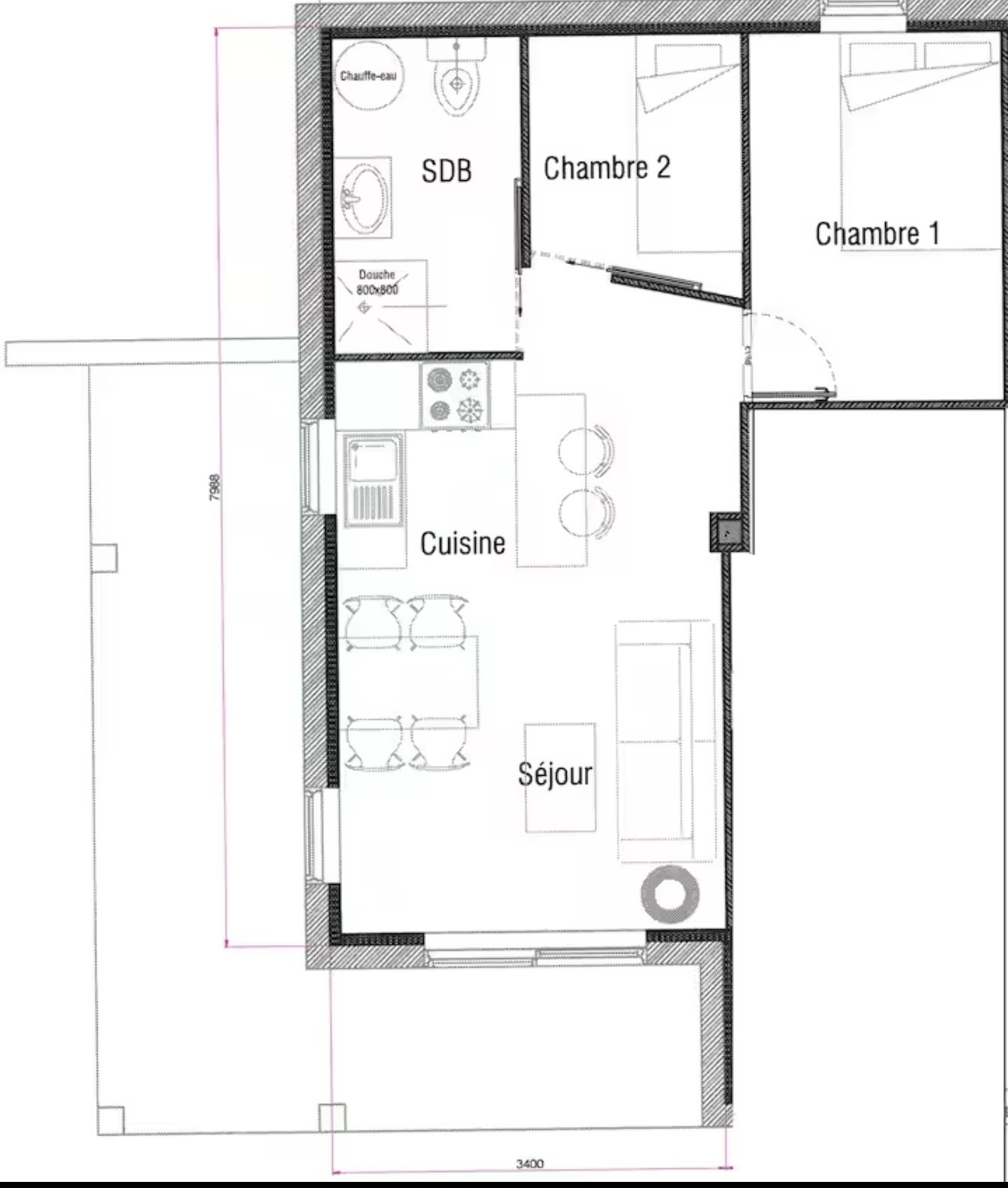 Photo 9 — Appartement belle vue terrasse Samoëns